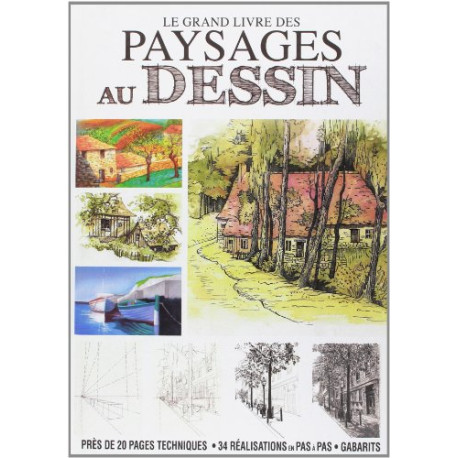 Le grand livre des paysages au dessin