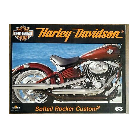 harley davidson Motorcycle Nº 63 altaya 2012