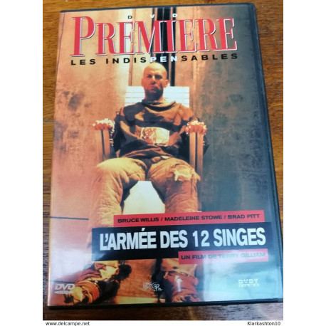 DVD L'armée des 12 singes Bruce Willis Madeleine Stowe