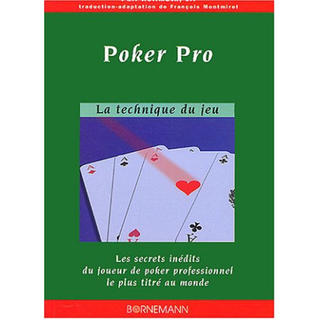 Smir - 17360 - Livre - Poker Pro la technique du jeu par Jr. Hellmuth