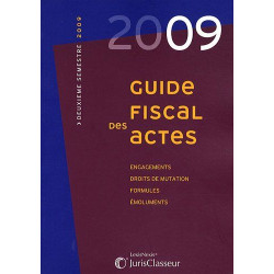 Guide fiscal des actes (ancienne édition)