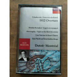 Tchaikovsky 1812 Overture - Dutoit Montréal Cassette Audio-K7 Decca