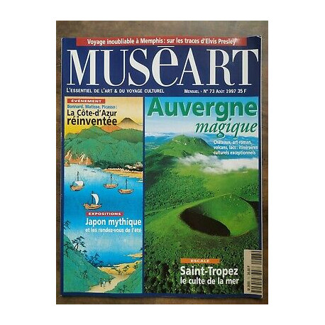 Muséart n73 Août 1997 Auvergne Magique