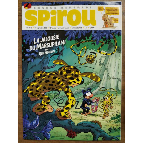 Spirou nº 4042 30 septembre 2015