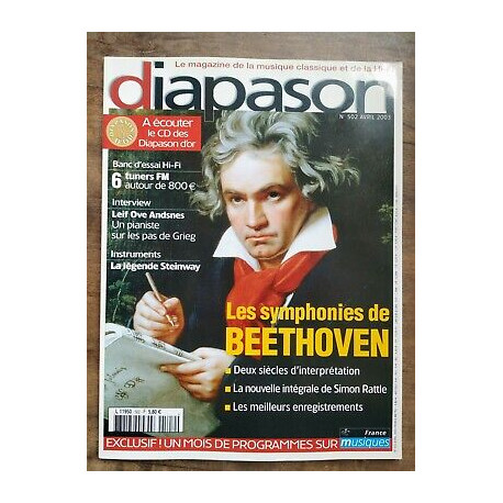 diapason Le Magazine de la Musique Classique et de la Hifi Nº502...