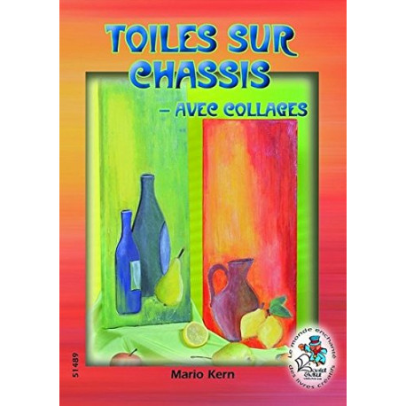 Toiles sur chassis - avec collages