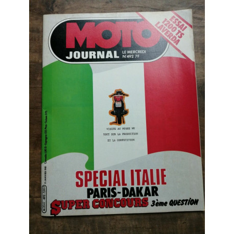 Moto Journal - Nº 492 Special Italie