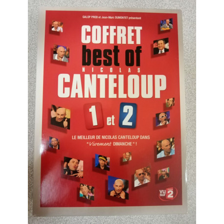 DVD sketches - Nicolas Canteloup - Le best of 1 et 2 - 2 DVD