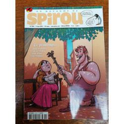 Spirou n3753 Le printemps Pour françois cest les fleurs