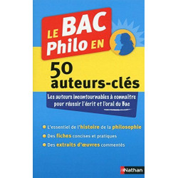 Le BAC Philo en 50 auteurs-clés