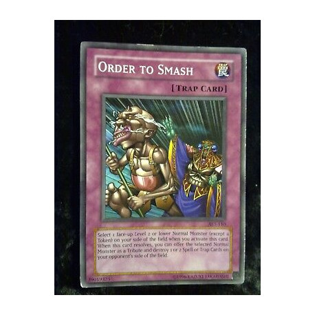 Order to Smash AST-110 Yu-Gi-Oh