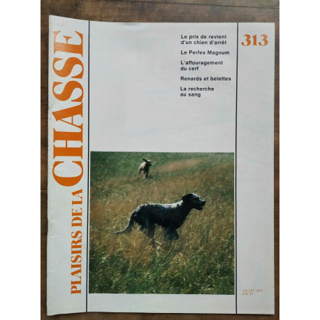 Plaisirs de la Chasse n313 Juillet 1978