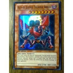 Ally of Justice Thunder Armor HA02-EN021 Yu-Gi-Oh