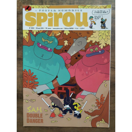 Spirou nº 3933 28 août 2013