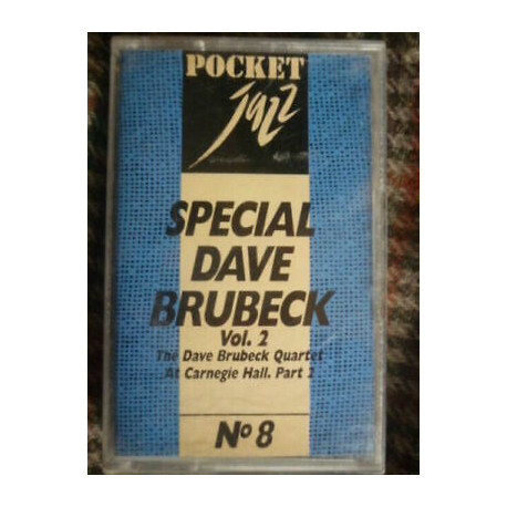 Pocket Jazz 8 spécial Dave Brubeck Vol.2 Cassette Audio-K7 CBS