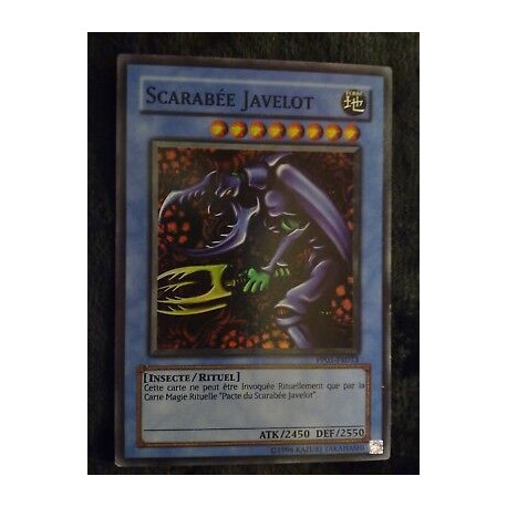 Scarabée Javelot PP01-FR013 Yu-Gi-Oh