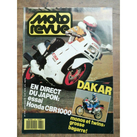 Moto Revue Nº 2781 8 Janvier 1987