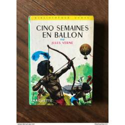 JULES VERNE - CINQ SEMAINES EN BALLON / HACHETTE