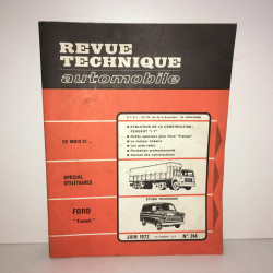 RTA Revue Technique Automobile n 314 juin 1972 FORD TRANSIT J7