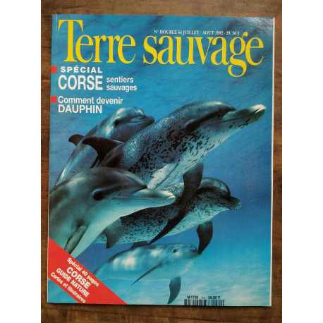 Terre sauvage n64 juillet août 1992