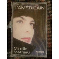 l'américain MIREILLE MATHIEU cassette audio k7 CARRERE 76 869