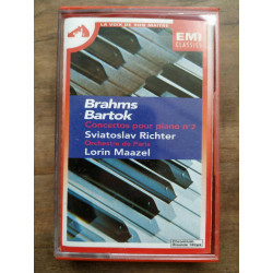 Brahms Bartok Concertos pour piano No 2 - Lorin Maazel Cassette...