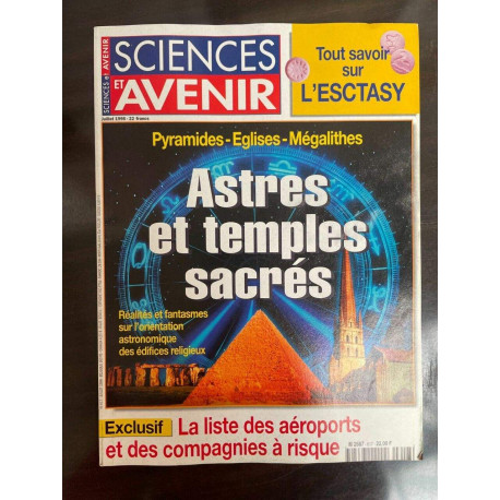 Sciences Et Avenir Nº617 Astres Et Temples Sacrés 1998