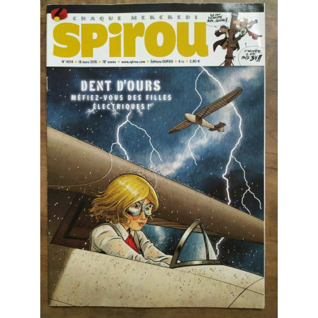 Spirou nº 4014 18 mars 2015