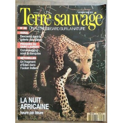 Terre Sauvage n59 Février 1992 La Nuit Africaine heure par heure