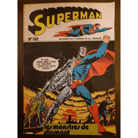 Superman N° 102 : Les Monstres de Diamant