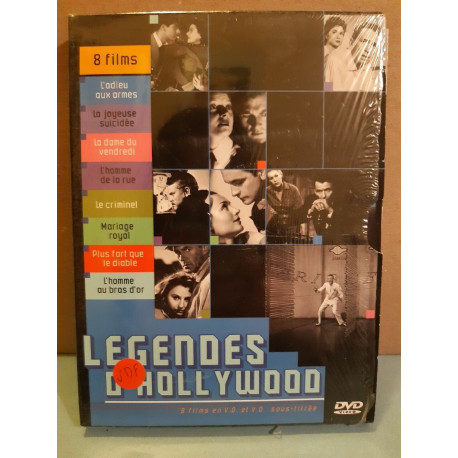 Legende Des d'hollywood. 8 films DVD