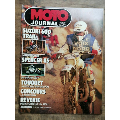 Moto Journal Nº 689 21 Février 1985