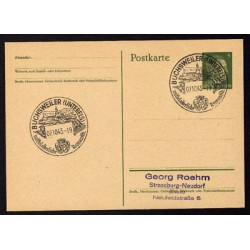 Ganzsache BUCHSWEILER Cachet Spécial 071043 WW2