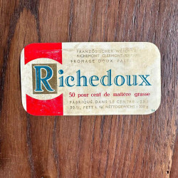 Richedoux 50 pour cent de matière grasse