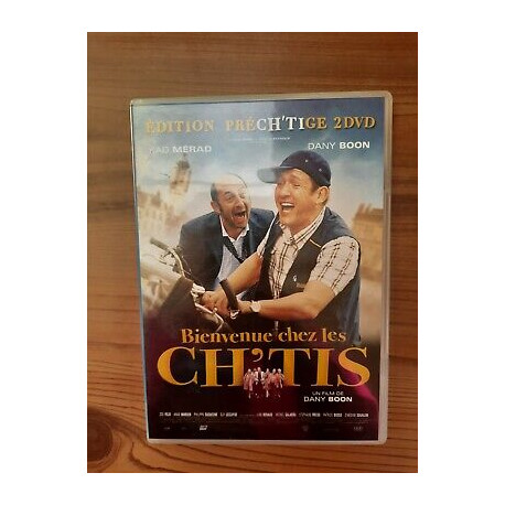 DVD - Bienvenue chez les Ch'tis Edition Prestige 2 DVD's