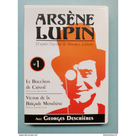 Arsène Lupin DVD N°1 - Le Bouchon de cristal Victor De La Brigade...