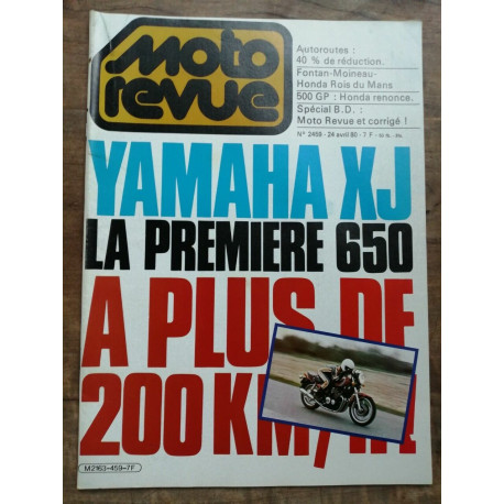 Moto Revue Nº 2459 24 Avril 1980