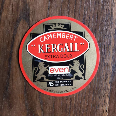 Camembert "kergall" extra doux