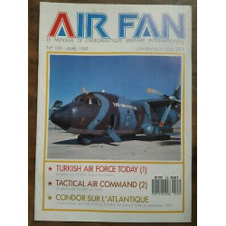 Air Fan Le Mensuel de L'aeronautique Militaire Nº 125 Avril 1989