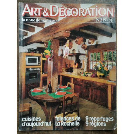 Art et Décoration n219 Mars 1980