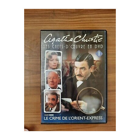 DVD - Agatha Christie Les Chefs-d'œuvre - Le Crime de l'Orient-Express