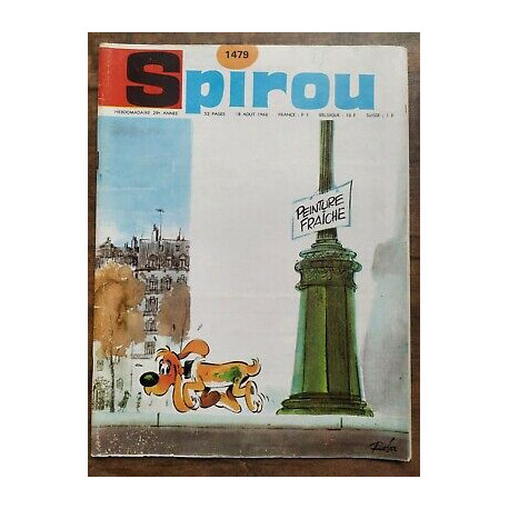 Spirou Nº 1479 18 Août 1966