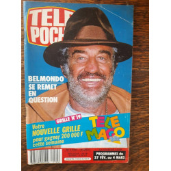 Tele Poche Magazine N 1150 Belmondo 22 Février 1988