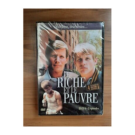 DVD - Le Riche et Le Pauvre DVD 6 - 2 épisodes Neuf Sous Blister