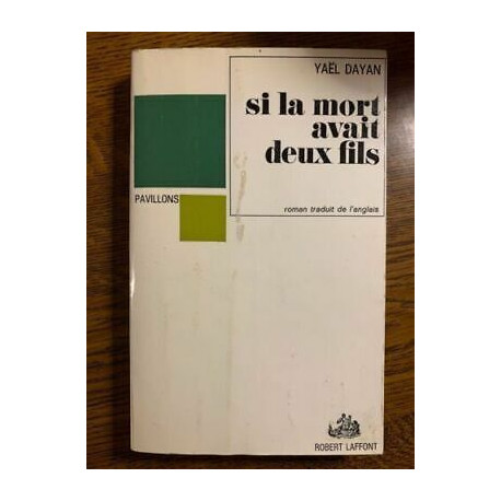 Si la mort avait deux fils Robert laffont