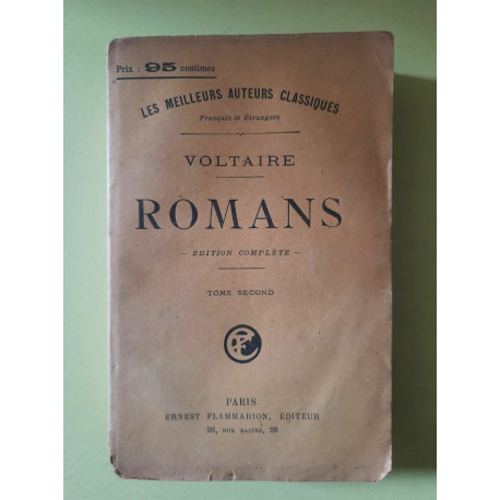 Voltaire - Romans Tome 2