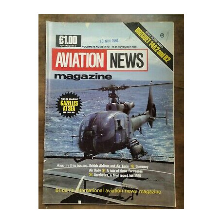 Aviation News Magazine vol 15 Nº 13 14 27 November 1986