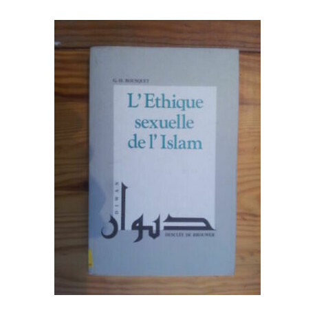 G Bousquet L'Etico Sexuelle Di L'Islam Desclée Di Brouwer