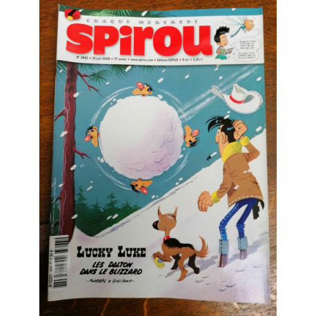 Spirou n3663 Les Dalton dans le blizzard