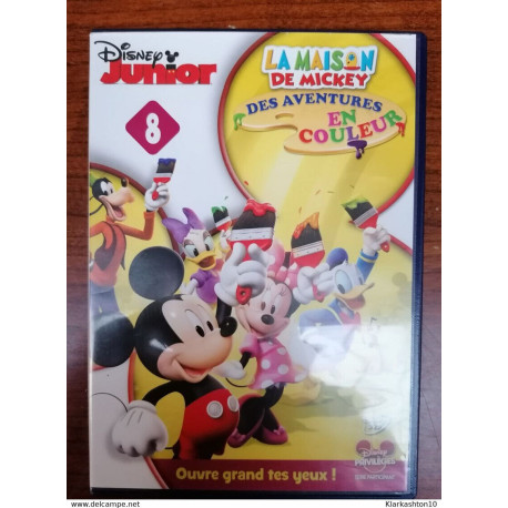 La Maison de Mickey Volume 8 Des aventures en couleur DVD simple